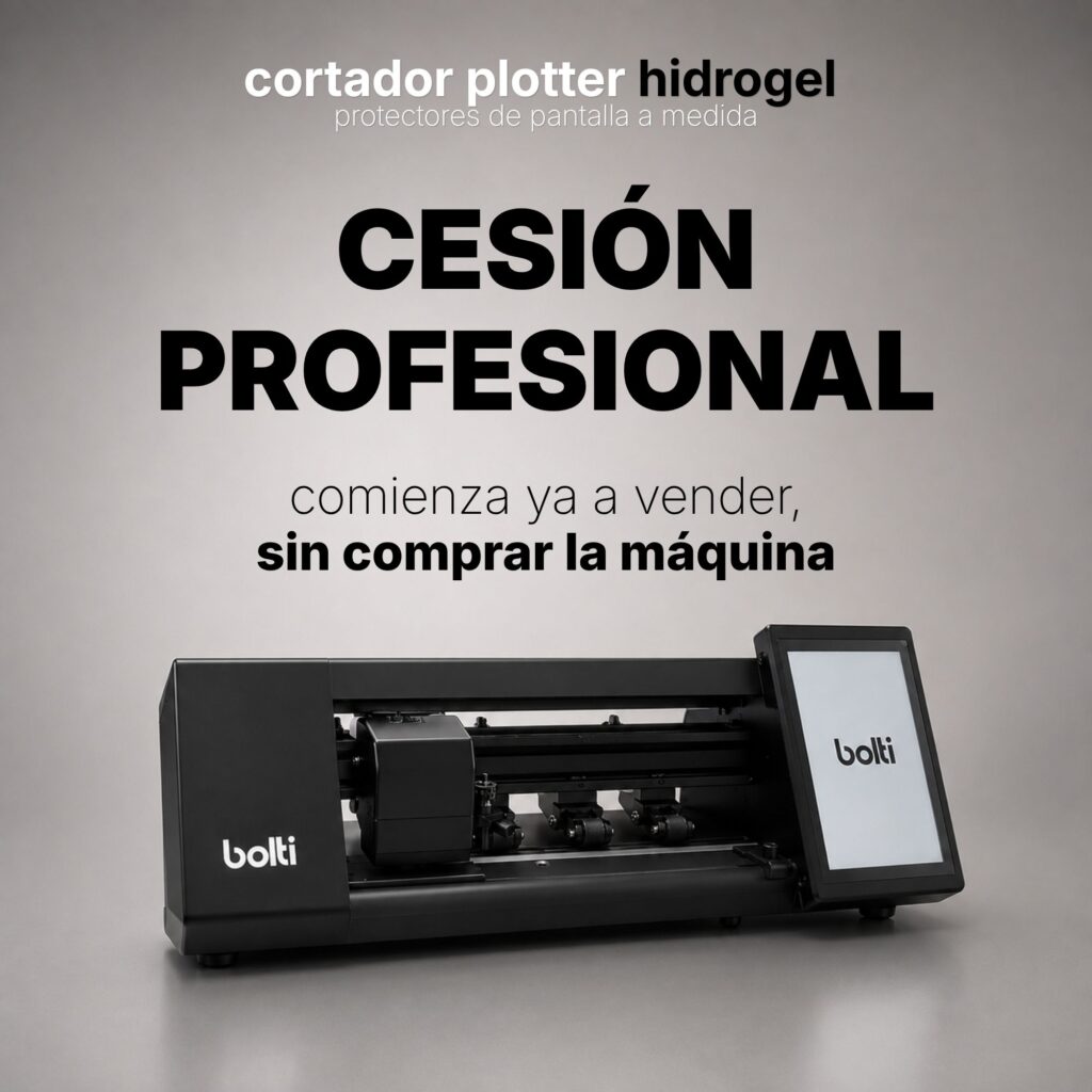 [cesión] Plotter profesional BOLTI para protectores de hidrogel